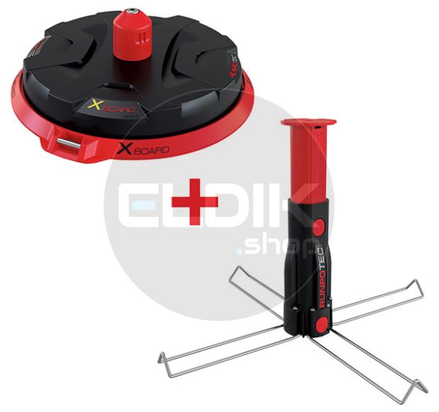 Runpotec 10174 X Board XB300 Kabelafroller met Centreerdoorn