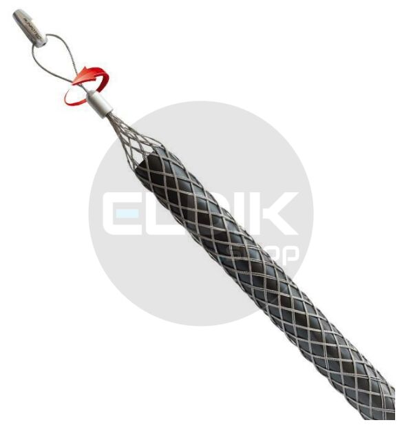 Runpotec 20436 RVS Kabeltrekkous met RTG6/12 schroefdraad en trekoog 30-40mm