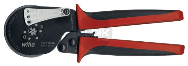Wiha Z62000506SB Krimpgereedschap automatisch voor adereindhulzen zeskantpersing - 41246