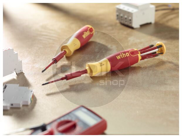 Wiha 283109022 Schroevendraaier met bitmagazijn LiftUp electric TORX® met 6 slimBits. - 41157