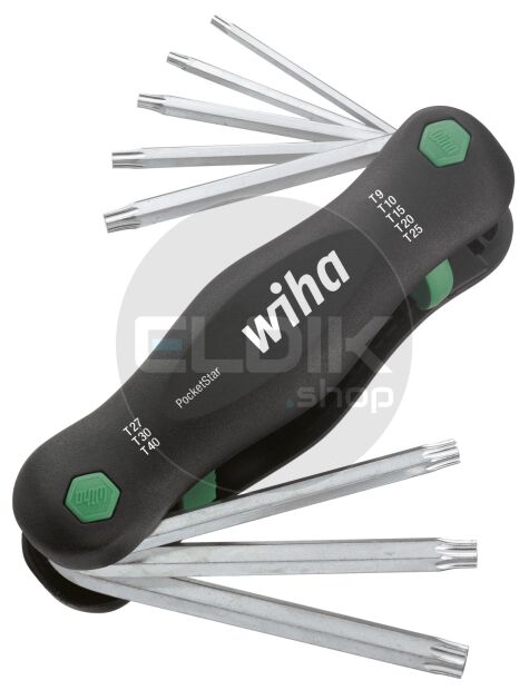 Wiha SB363P8 Multitool PocketStar TORX® 8-delig SB-versie met euroslot ophanger - 23049