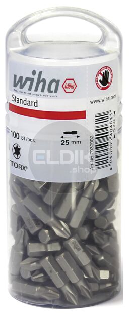 Wiha 7930011 Schroefbit Standard 25 mm TORX¨ - 40465
