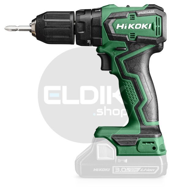 Hikoki DV18DDW2Z Accu klop-boor-schroefmachine - 18V - 55 Nm - In HSC II koffer. Exclusief accu's en lader.