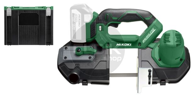 Hikoki CB18DBLW4SZ Accu bandzaag - 18V - Exclusief lader en accu's - In HSC IV koffer