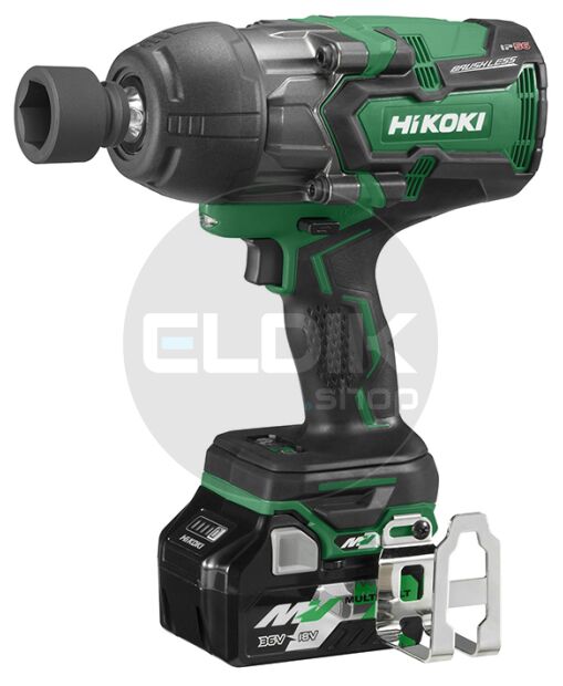 Hikoki WR36DBWRZ Accu slagmoersleutel - 36 V / 2.5 Ah / 1.130 Nm / 1/2"