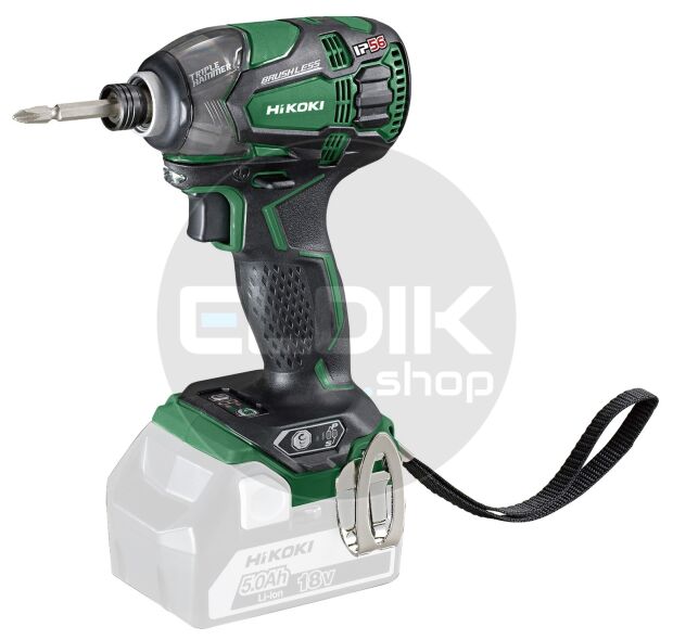 Hikoki WH18DBDL2W4Z Accu slagschroevendraaier - 18V / 207 Nm - Exclusief lader en accu's