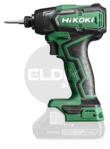 Hikoki WH18DDW2Z Accu slagschroevendraaier WH18DDW2Z - 18V - 140 Nm - 1/4" - In HSC II. Exclusief accu's en lader.