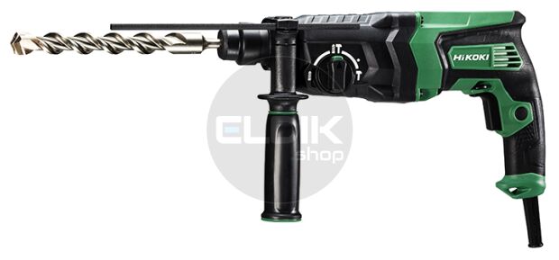 Hikoki DH26PC2WSZ SDS-PLUS boor-hakhamer - 26 mm / 830 W / 2,9 J (EPTA 05) / 2,8 kg - In PVC koffer