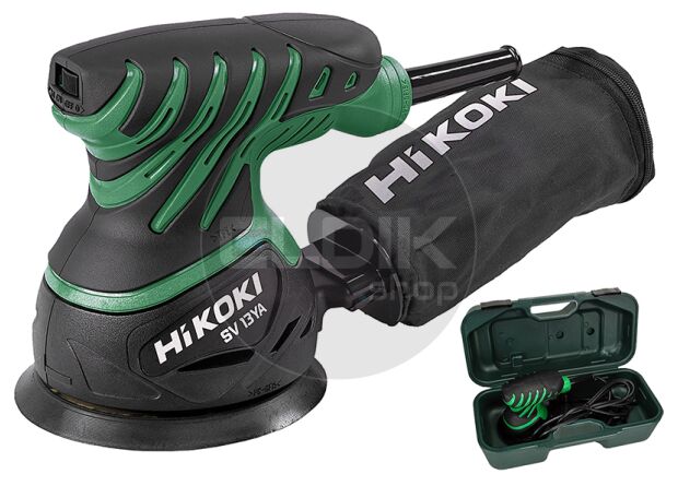 Hikoki SV13YAWBZ Excenter schuurmachine - 125 mm / 230 W - Variabel toerental - PVC koffer