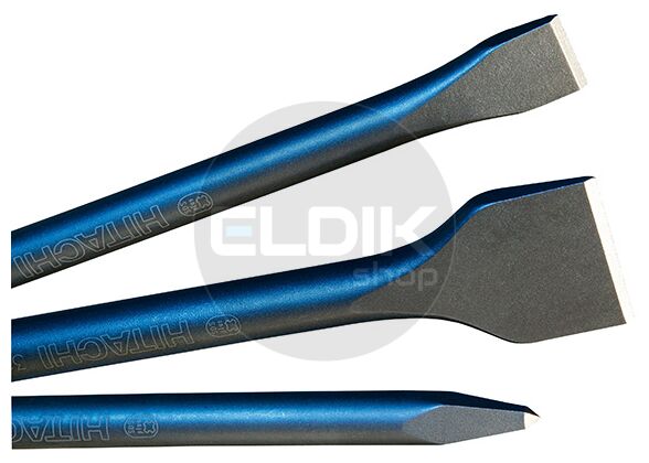 Hikoki 751589 Beitelset SDS-plus 250mm (punt,plat en brede beitel)