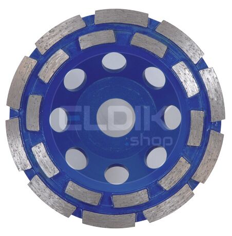 Hikoki 752877 Diamant komschijf | dubbele rij gaten voor stofafzuiging | 125 mm