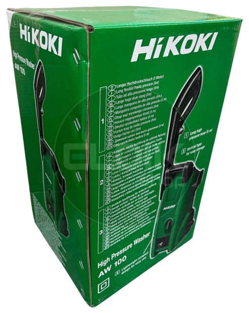 Hikoki AW100LAZ Hogedrukreiniger - 1.400 W / 70 bar