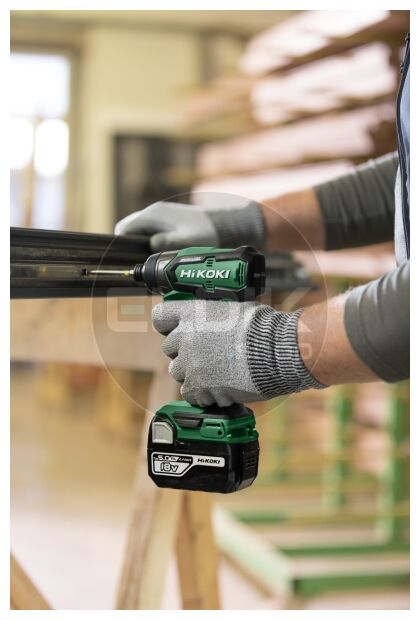Hikoki WH18DDW4Z Accu slagschroevendraaier WH18DDW4Z - 18V - 140 Nm - 1/4" - In kartonnen doos. Exclusief accu's en lader.