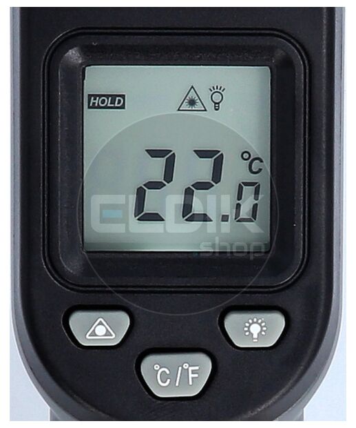 Brilliant Tools BT521030 Infrarood-Thermometer, -50Á naar 500Á