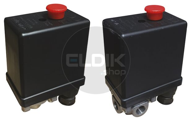 25510 Drukschakelaar 230v - 1 uitgang 1/4" - 566060100