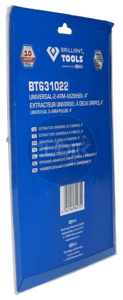 Brilliant Tools BT631022 Universele trekker 2 armen, 4"