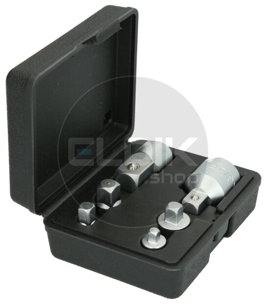 Brilliant Tools BT024006 Adapterset, 6 dlg, 1/4" + 3/8" + 1/2" + 3/4"