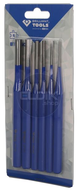 Brilliant Tools BT085006 Drevelset, 6 dlg