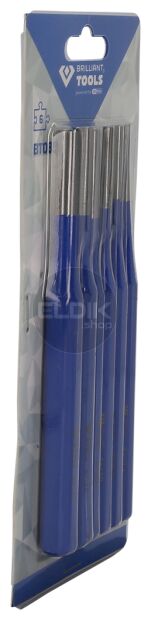 Brilliant Tools BT085006 Drevelset, 6 dlg
