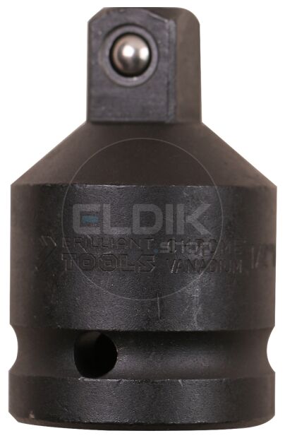 Brilliant Tools BT024605 Krachtadapterset, 6 dlg, 1/4" + 3/8" + 1/2" + 3/4"