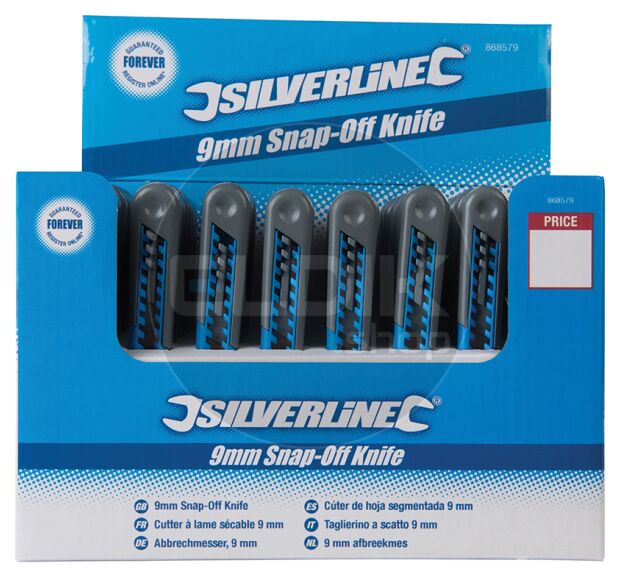 Silverline 868579 9 mm afbreekmes