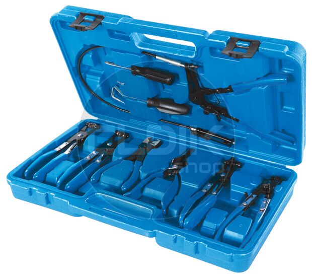 Silverline 70442 9-delige slangklem tangen set | 18-54 mm