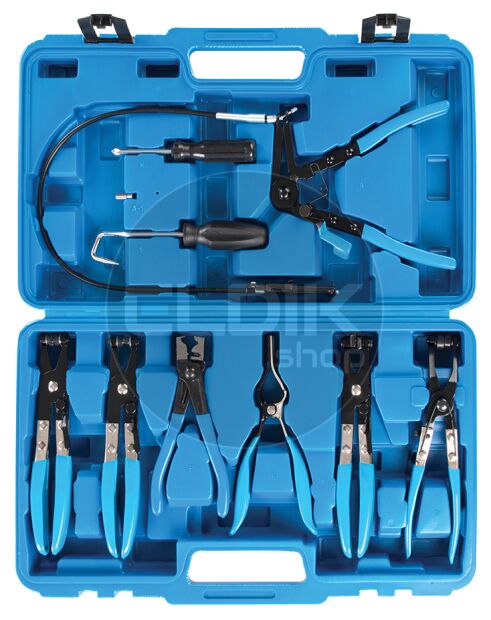 Silverline 70442 9-delige slangklem tangen set | 18-54 mm