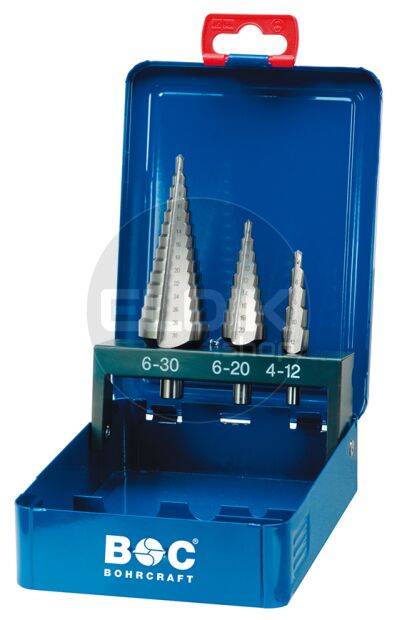 Bohrcraft STB3-K Trappenboorset 4,0 - 30,0 | 3-delig - 17601410003