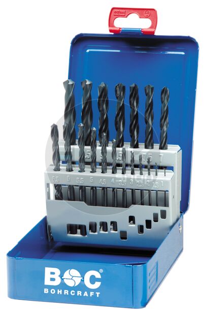 Bohrcraft M13 Metaalboorset 1,0 - 13,0 x 0,5 | 25-delig - 11001310025