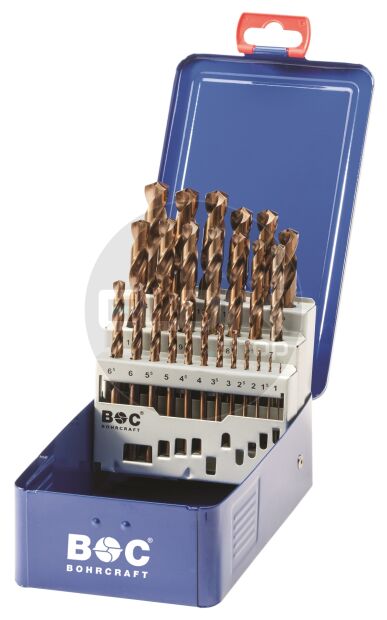 Bohrcraft ME13 Cobalt boorset 1,0 - 13,0 x 0,5 | 25-delig - 11401310025