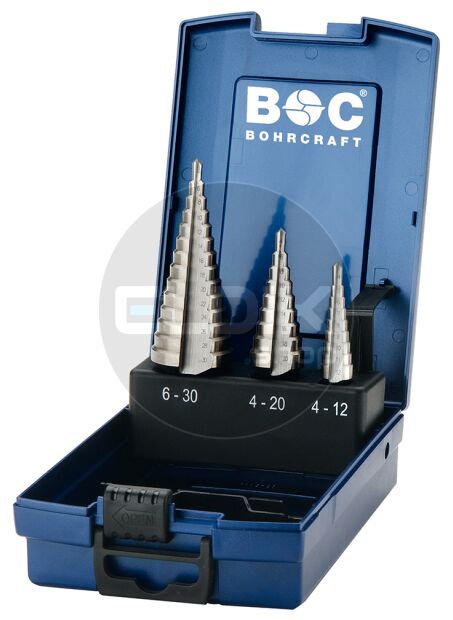 Bohrcraft STB3-K Trappenboorset 4,0 -30,0 | 3-delig - 17601330003