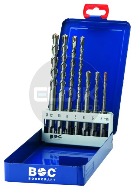 Bohrcraft HB7-QX Hamerboorset 5,0 - 12,0 | 7-delig - 26121410007