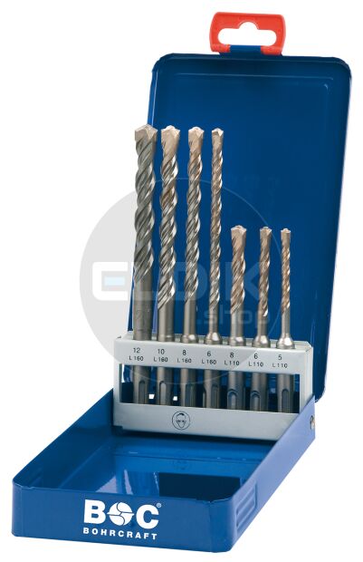Bohrcraft HB7-4X Hamerboorset 5,0 - 12,0 | 7-delig - 26151410007