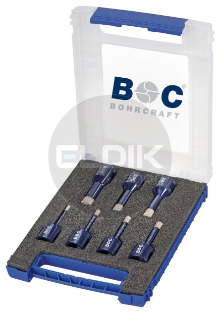 Bohrcraft 27021330007 Diamant tegelboorset 6-14 mm M14 7 dlg DB7