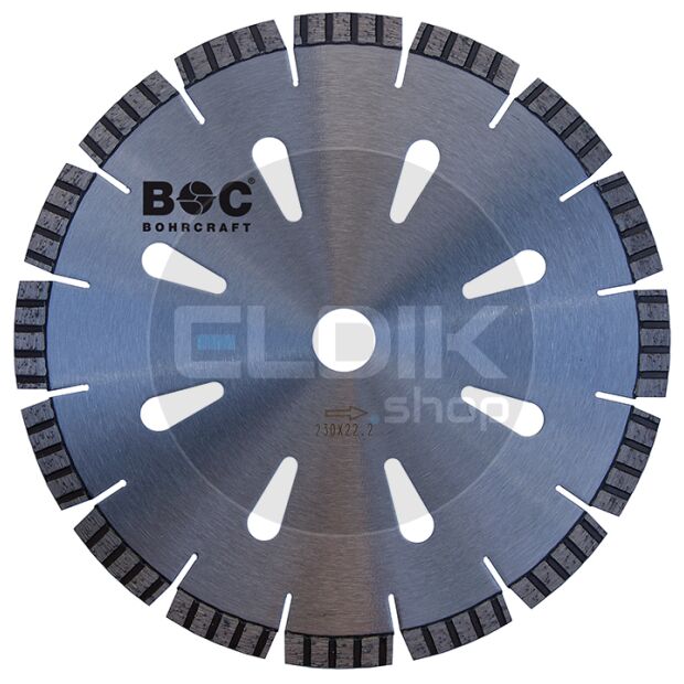 Bohrcraft 27300900125 Diamantzaag Turbo 125 mm