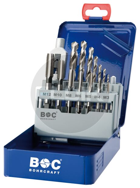 Bohrcraft 41201410015 Machinetapset DIN 352 M3-M 12 EGB15