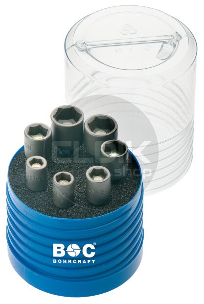 Bohrcraft RST7 7 Delige Bitdoppenset - 65001430007
