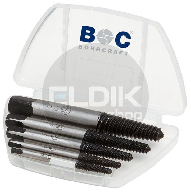 Bohrcraft 97001430006 Boutuitdraaierset 6 delig Gr.1-6 SE6