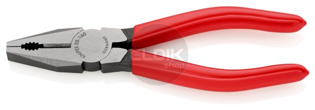 Knipex 03 01 160 Kombi-tang gepolijst/kunststof 160 mm