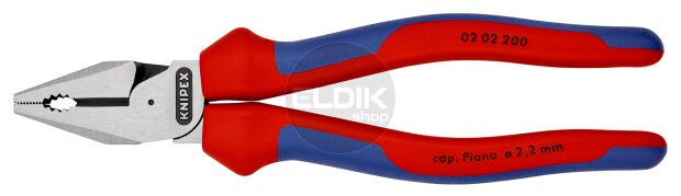 Knipex 02 02 200 Kracht-Kombitang gepol./comfort 200 mm