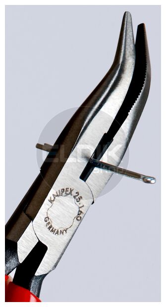 Knipex 25 01 160 Radiotang recht + zijsnijder 160 mm
