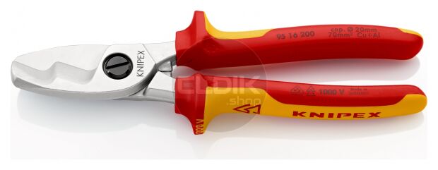 Knipex 95 16 200 Kabelschaar VDE