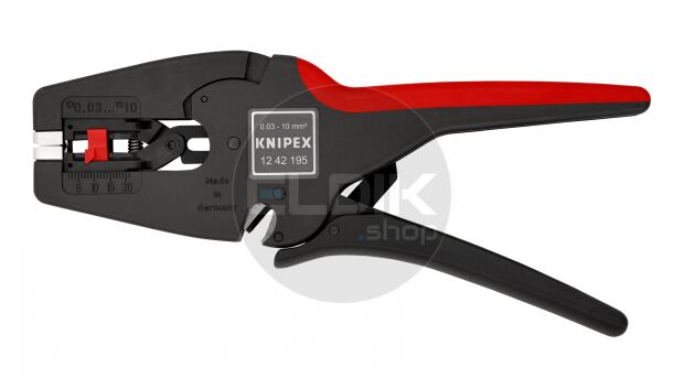 Knipex 12 42 195 Automatische striptang 0,03 - 10 mm²