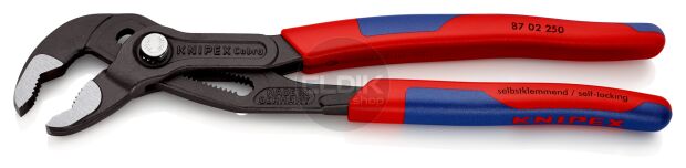 Knipex 87 02 250 Waterpomptang Cobra gepolijst 250 mm