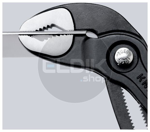 Knipex 87 02 250 Waterpomptang Cobra gepolijst 250 mm