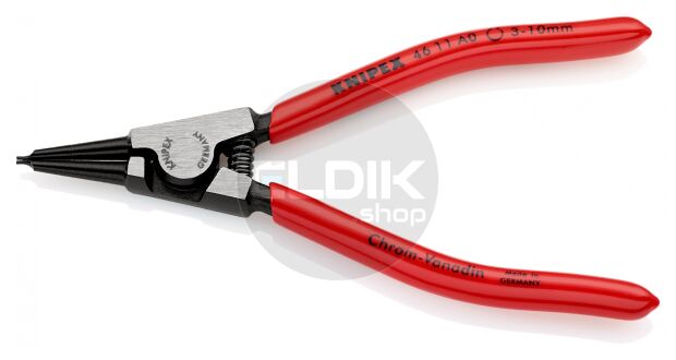 Knipex 46 11 A0 Borgveertang buitenringen recht  3-10 mm