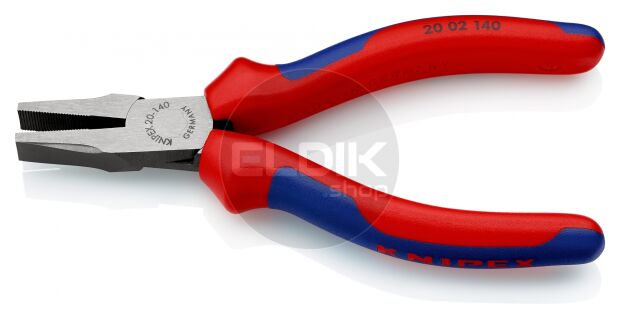 Knipex 20 02 140 Platbuigtang gepol./comfort 140 mm
