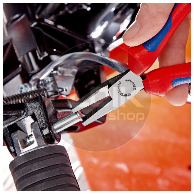 Knipex 20 02 140 Platbuigtang gepol./comfort 140 mm