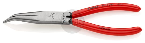 Knipex 38 21 200 Mechanikatang geb. halfronde bek 200 mm