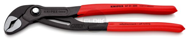 Knipex 87 01 300 Waterpomptang Cobra gepolijst 300 mm